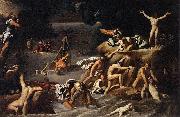 Agostino Carracci The Flood Spain oil painting artist
